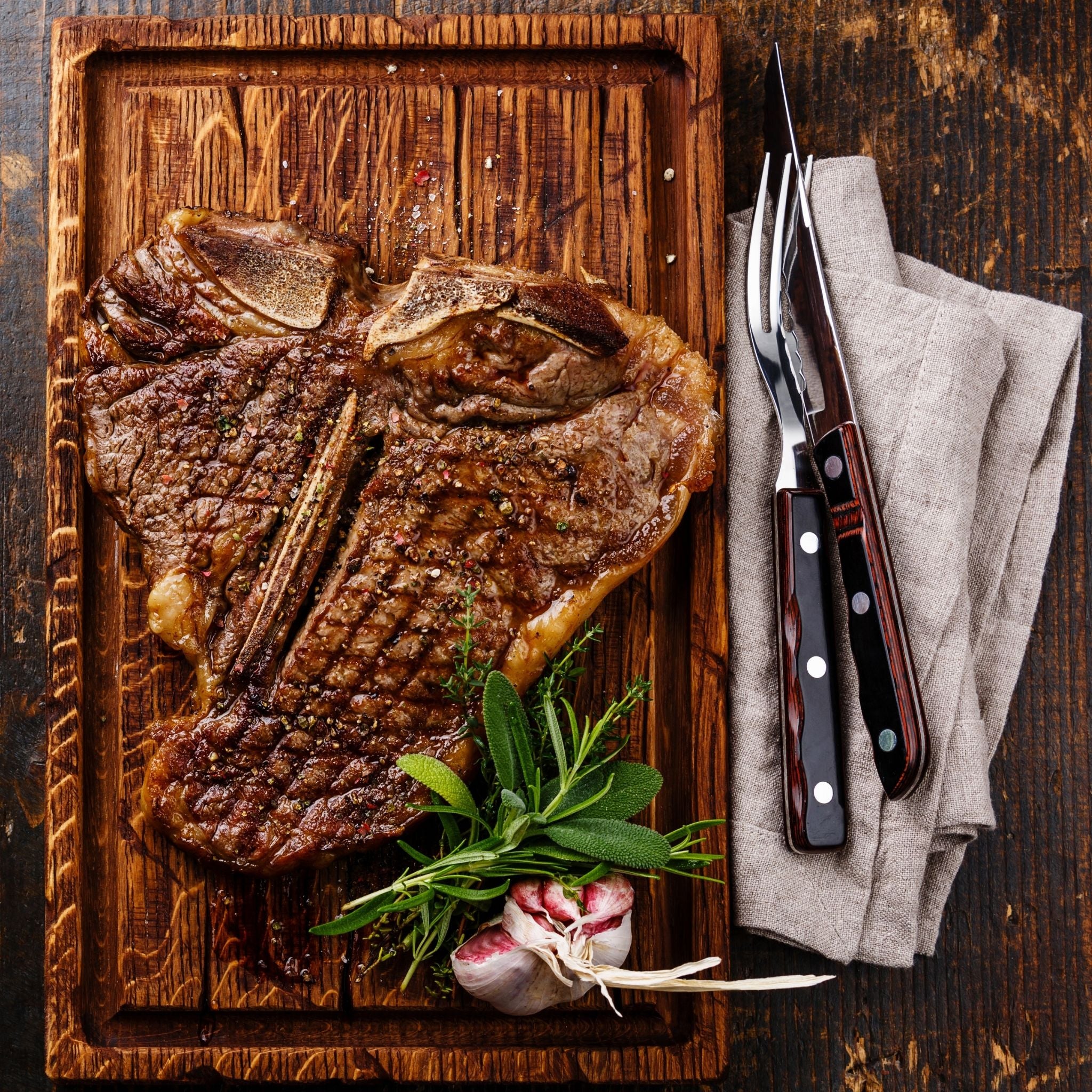 Beef T-Bone Steak (500g) | Pasture-fed, Locally-sourced