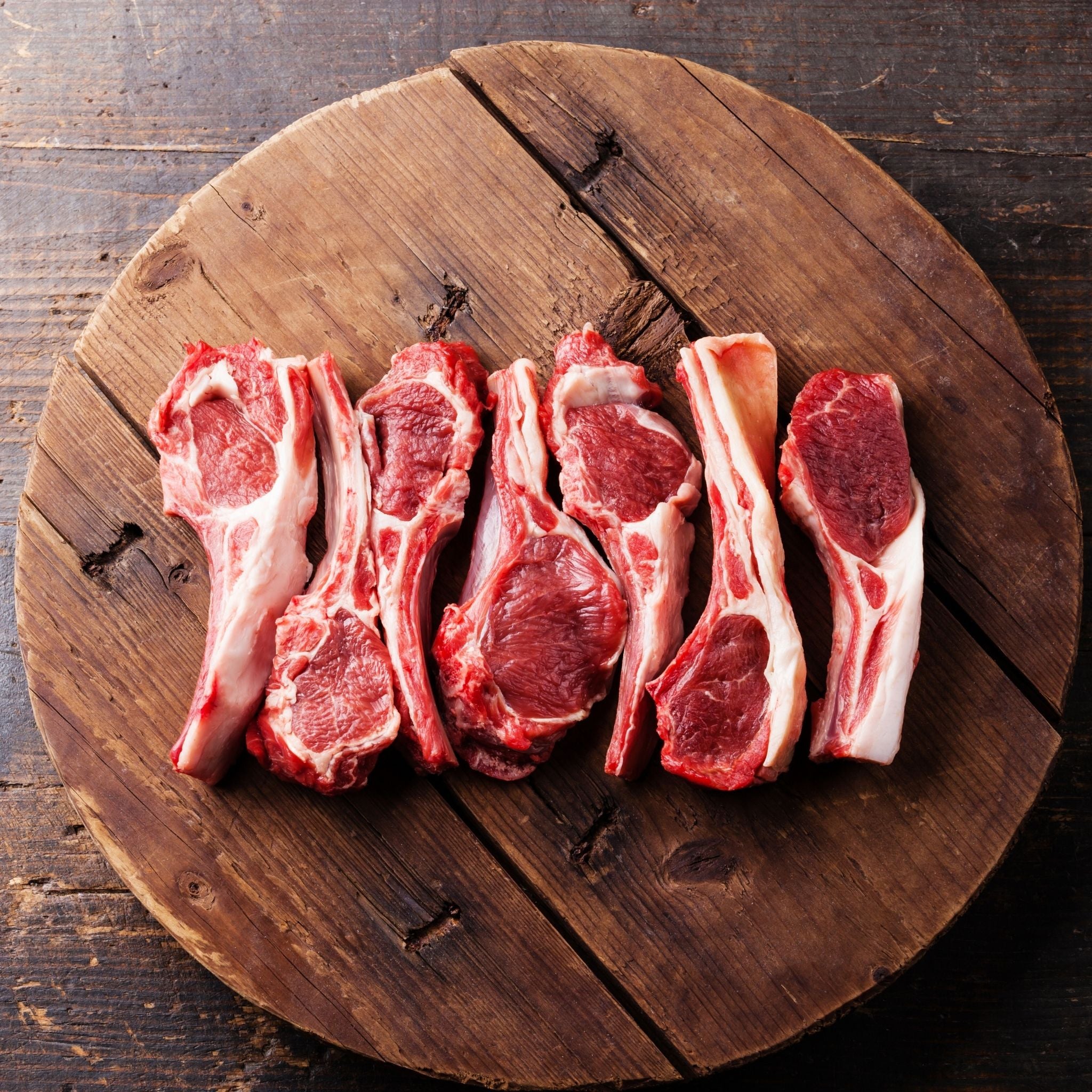 Lamb Cutlets (4 per pack) | Pasture-fed, Locally-sourced