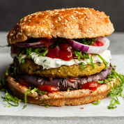 Veggie Burgers (4 per pack) | Plant-based, Locally-sourced